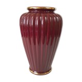 H.36 red ceramic vase