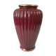 H.36 red ceramic vase