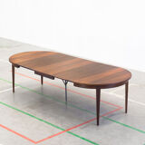Omann Jun ‘Model 55’ extendable rosewood dining table