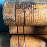 Old wooden keels 19th century French countryside