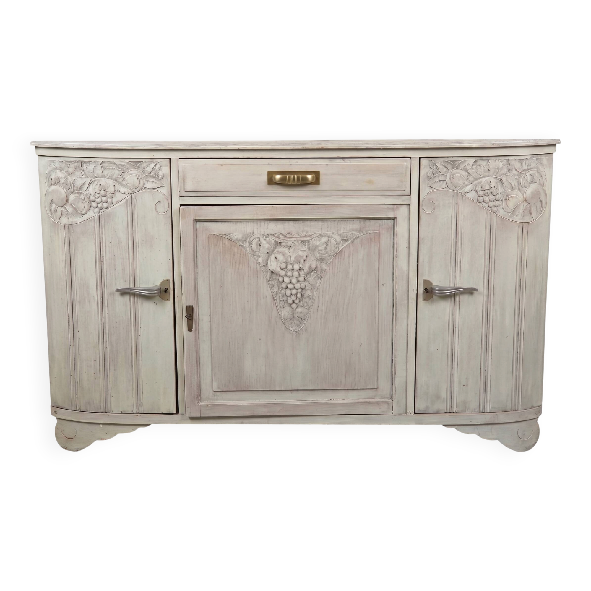 Art Deco buffet in patinated wood