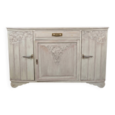 Art Deco buffet in patinated wood