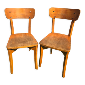paire de chaises bistrot - scandinave