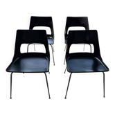 Ensemble de 4 chaises de Kay Kørbing 1960