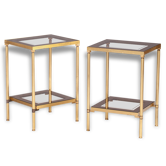 Pair of end table