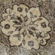 Tapis vintage beige & marron classique, 211x155 cm