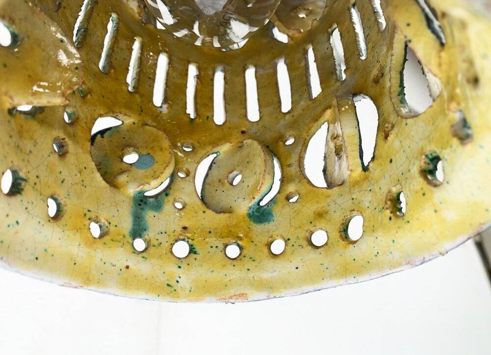 Mid-century ceramic pendant lamp, 1960s