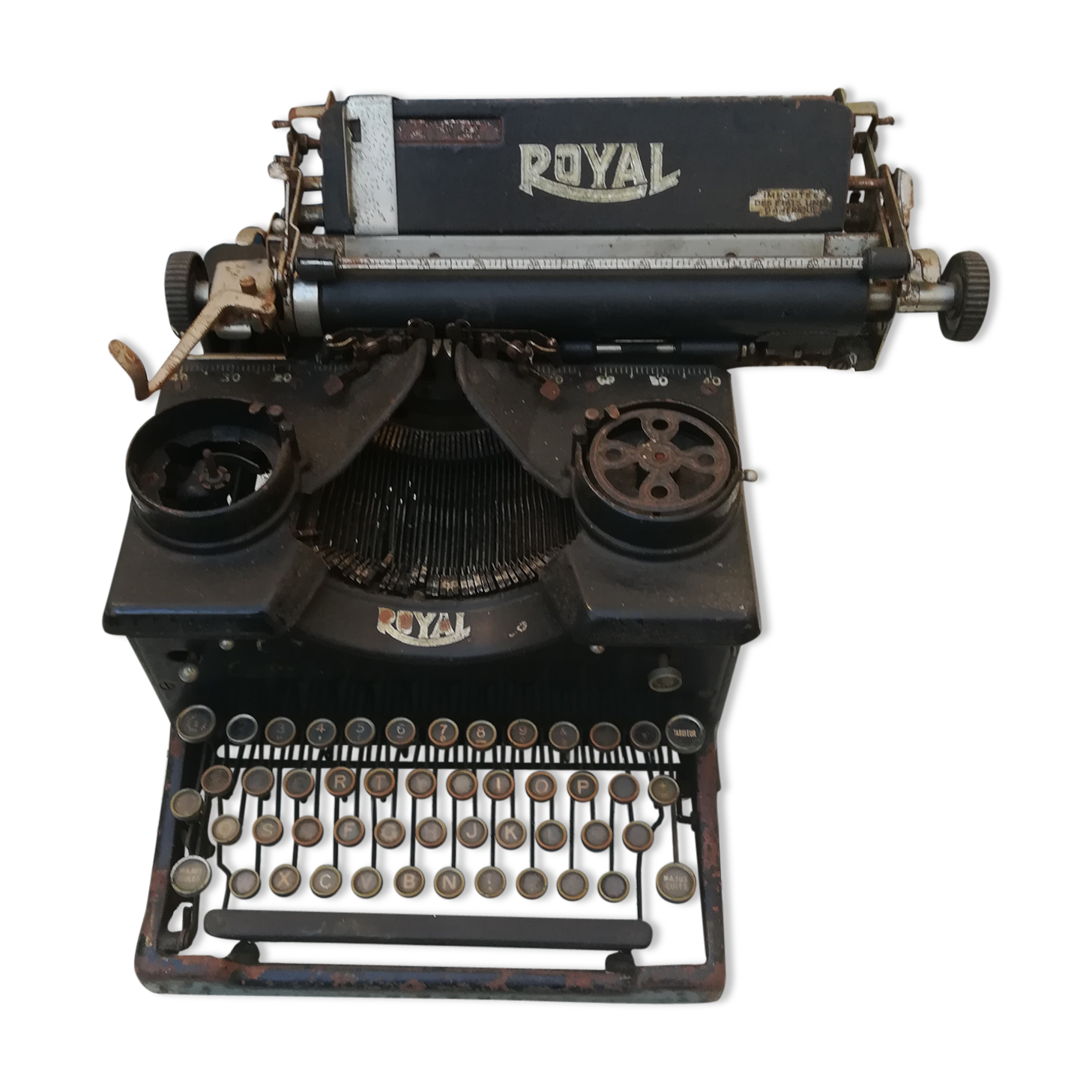 Old royal typewriter