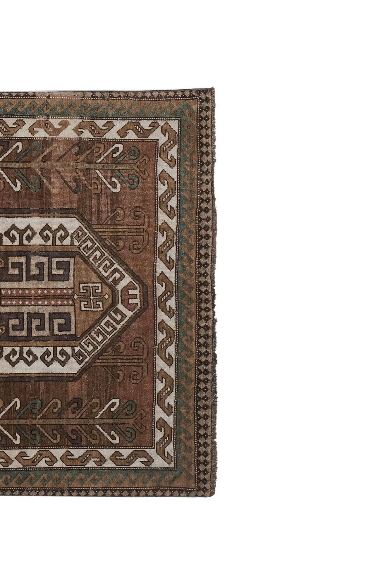 Vintage Turkish rug handmade 152x272 cm