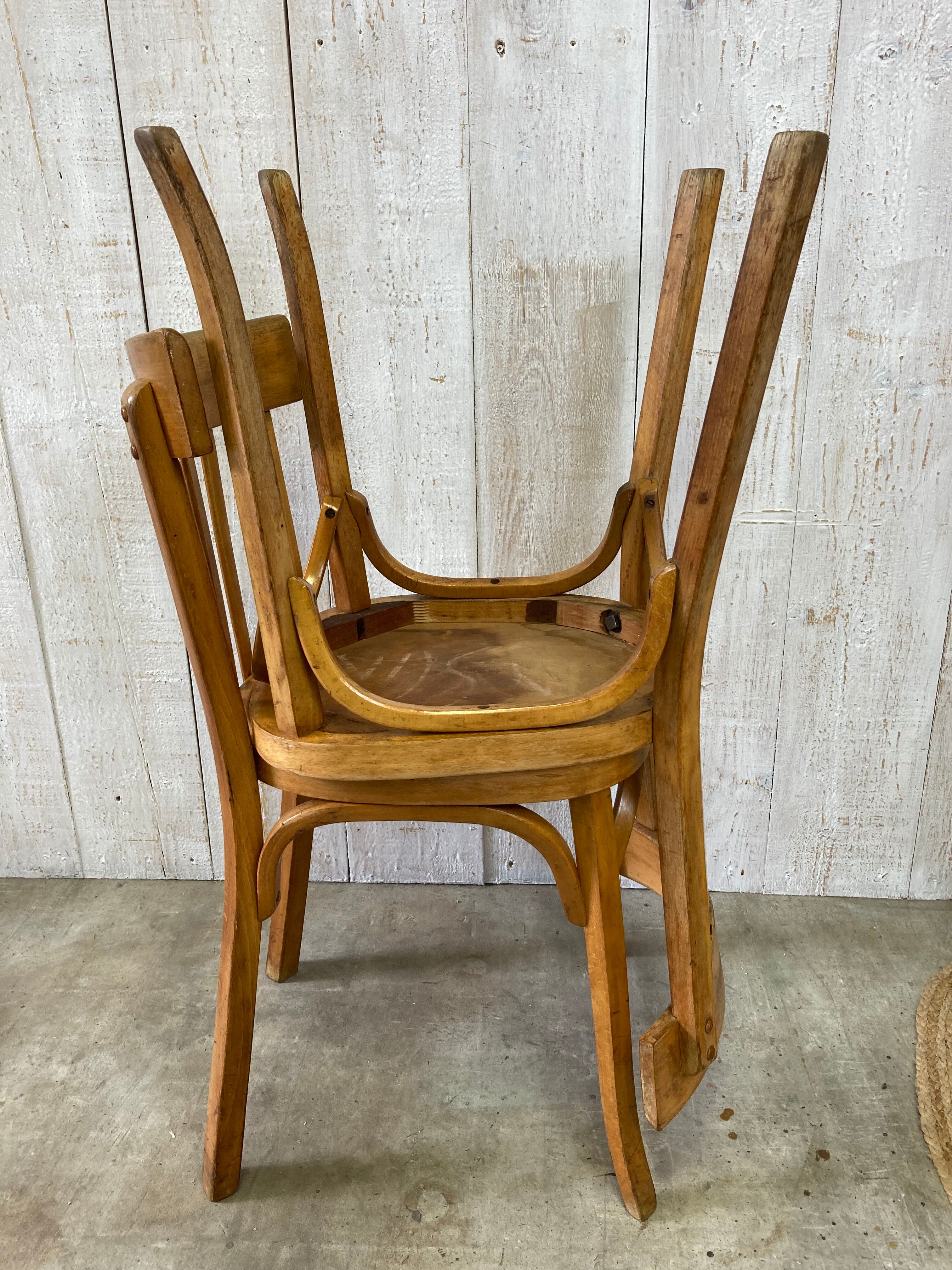 Paire chaises Baumann