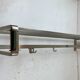 Art Deco coat rack in the style of a train carriage, 1930s.
