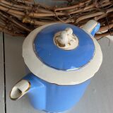 Blue coffee maker St Amand