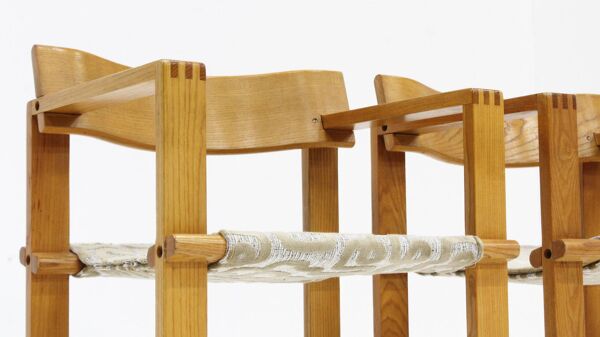 Chaises de salle à manger vintage par Ate van Apeldoorn, ensemble de 4