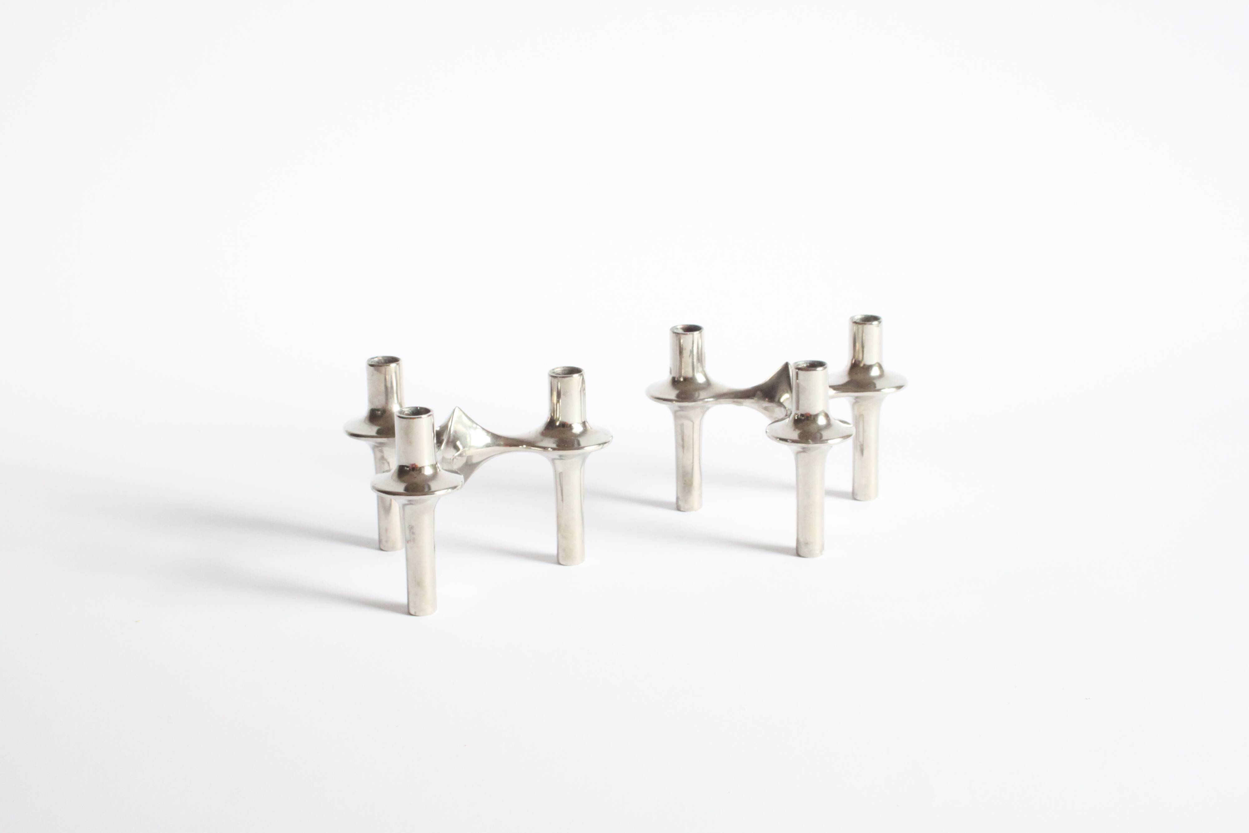 Nagel X111 stackable candle holders