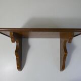 Wall shelf wooden shelf