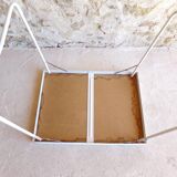 Folding camping table