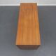 Danish chest of drawers, teak, sliding doors, vintage