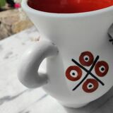 Unique piece, André Baud ceramic vase for Vallauris, 50s-60s