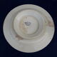 Dish on pedestal In Faïence Creil Montereau HBCM model tolga diam 22 cm