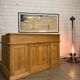 Bureau américain à rideau en chêne 1920
