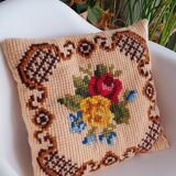 Vintage wool cushion