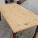 Old rustic farm table 2 drawers 1900s - 1m62