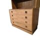 Vintage wooden shelf/bookcase/display cabinet