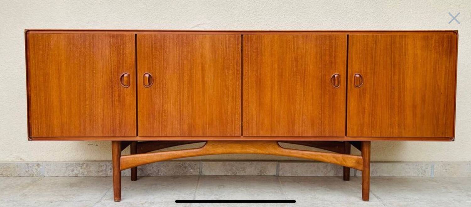 Vintage Scandinavian teak sideboard