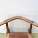 Antique African Baoulé wooden chair, early 20th century