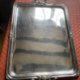 Rectangular silver metal top