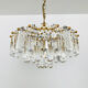 1 de 2 Lustre en verre cristal par J.T. Kalmar