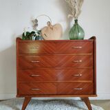 Chest of drawers vintage feet compass