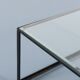 Coffee table of Italian architectural design of the 1960s