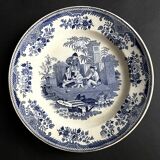 4 antique plates