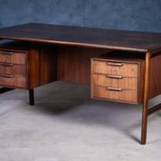 Bureau en Palissandre par Gunni Omann pour Omann Jun Møbelfabrik, 1960s