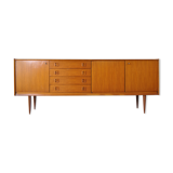 Scandinavian teak row 1970
