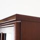 Mahogany showcase, Danish design, 1970s, production: Denmark