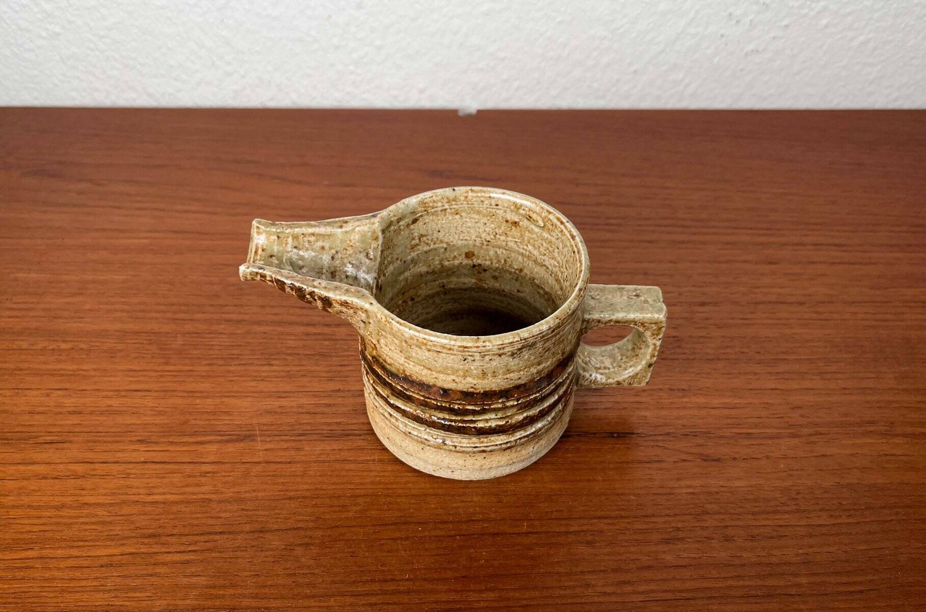 Mid-century studio pottery carafe by Tue Poulsen for Tue Keramik, 1960s.