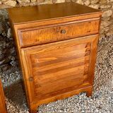 Low sideboard and jam cupboard set - solid wood