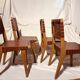 5 vintage chairs by Jens Risom for Knoll