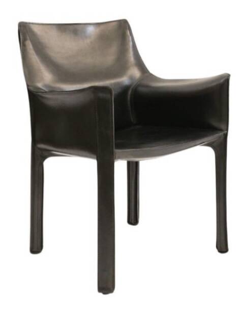 Cassina leather armchair
