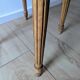 Fauteuil Louis XVI patine et velours ancien