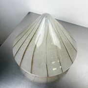 Murano Mazzega swirl glass ceiling light, Italy, 1970s