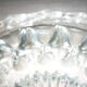 Vintage glass ashtray 1970
