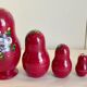 5 Russian Matriochka dolls
