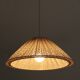 Openwork conical-shaped suspension "Malala broderie anglaise"
