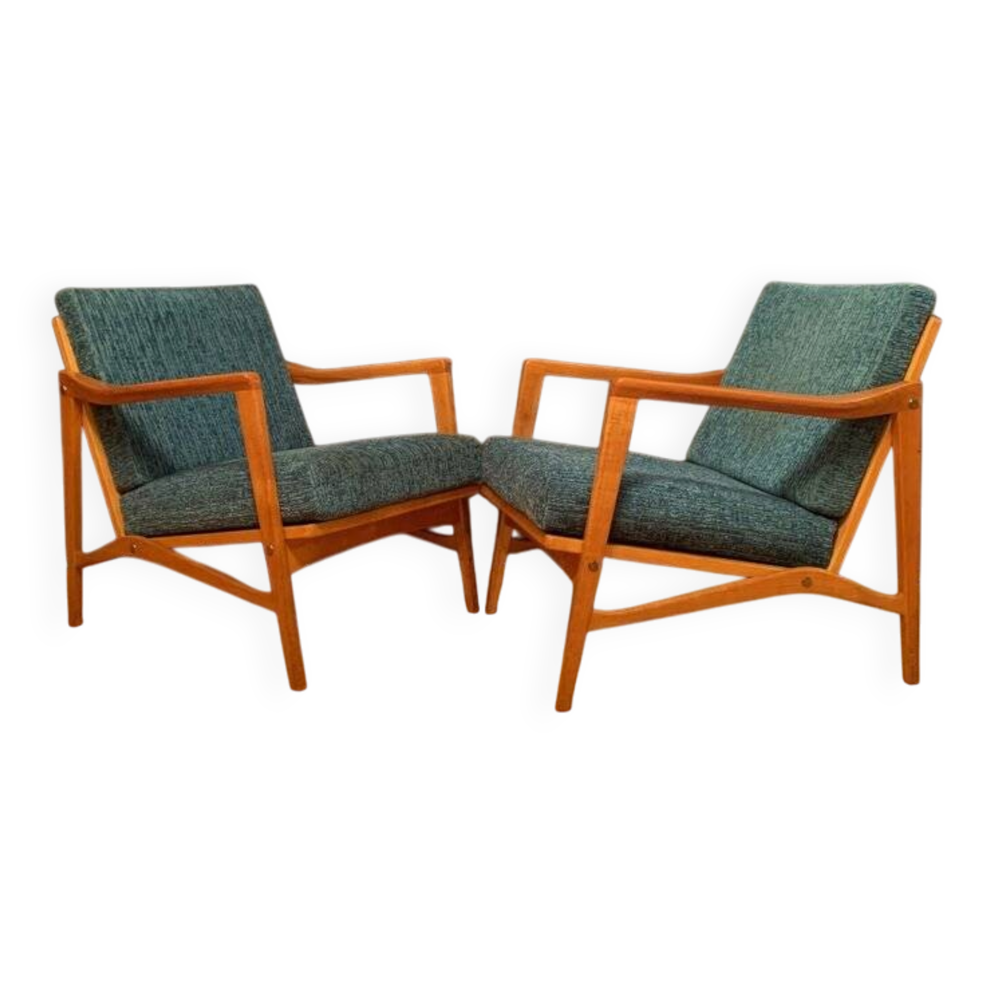 Set of vintage armchairs by Wilhelm Knoll, 1960s