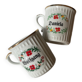 Kitsch old cups