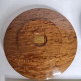 Set of 6 wooden plates "Lapacho" from South America, 20 cm