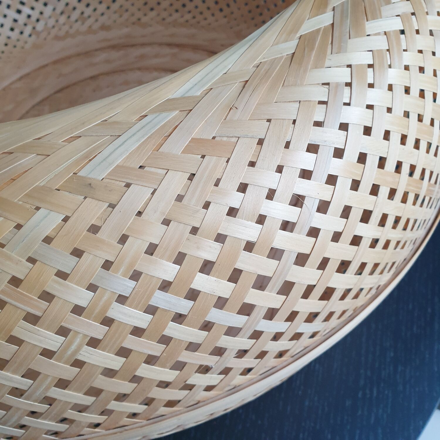 Bamboo ceiling light